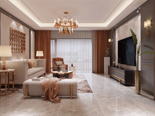 鳳凰華府168平米美式輕奢效果圖 鳳凰華府168平米美式輕奢效果圖