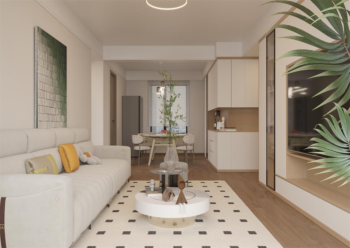 中房西悅府 | 簡約不失高級，127㎡原木奶油風(fēng)滿是松弛感！