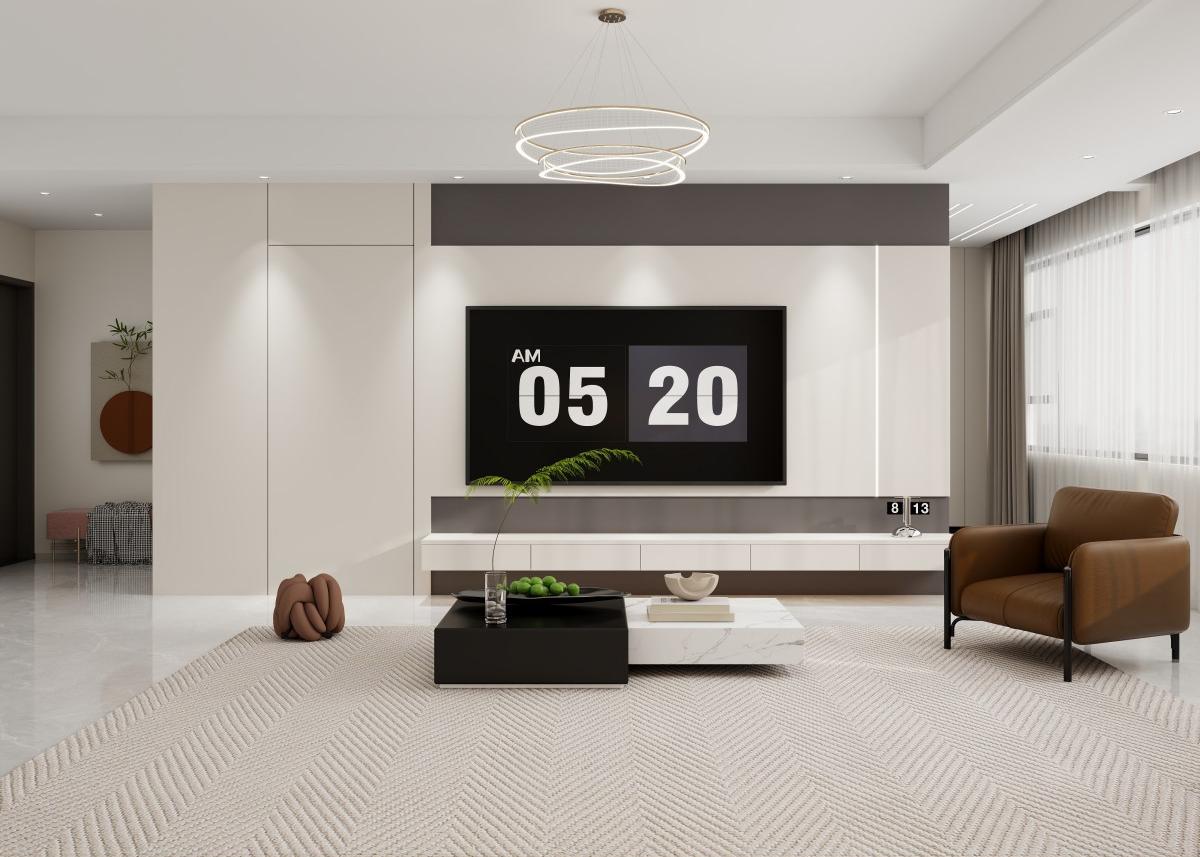 玉庭華府 | 135㎡現(xiàn)代簡約風(fēng)，給生活做減法，舒適加倍！