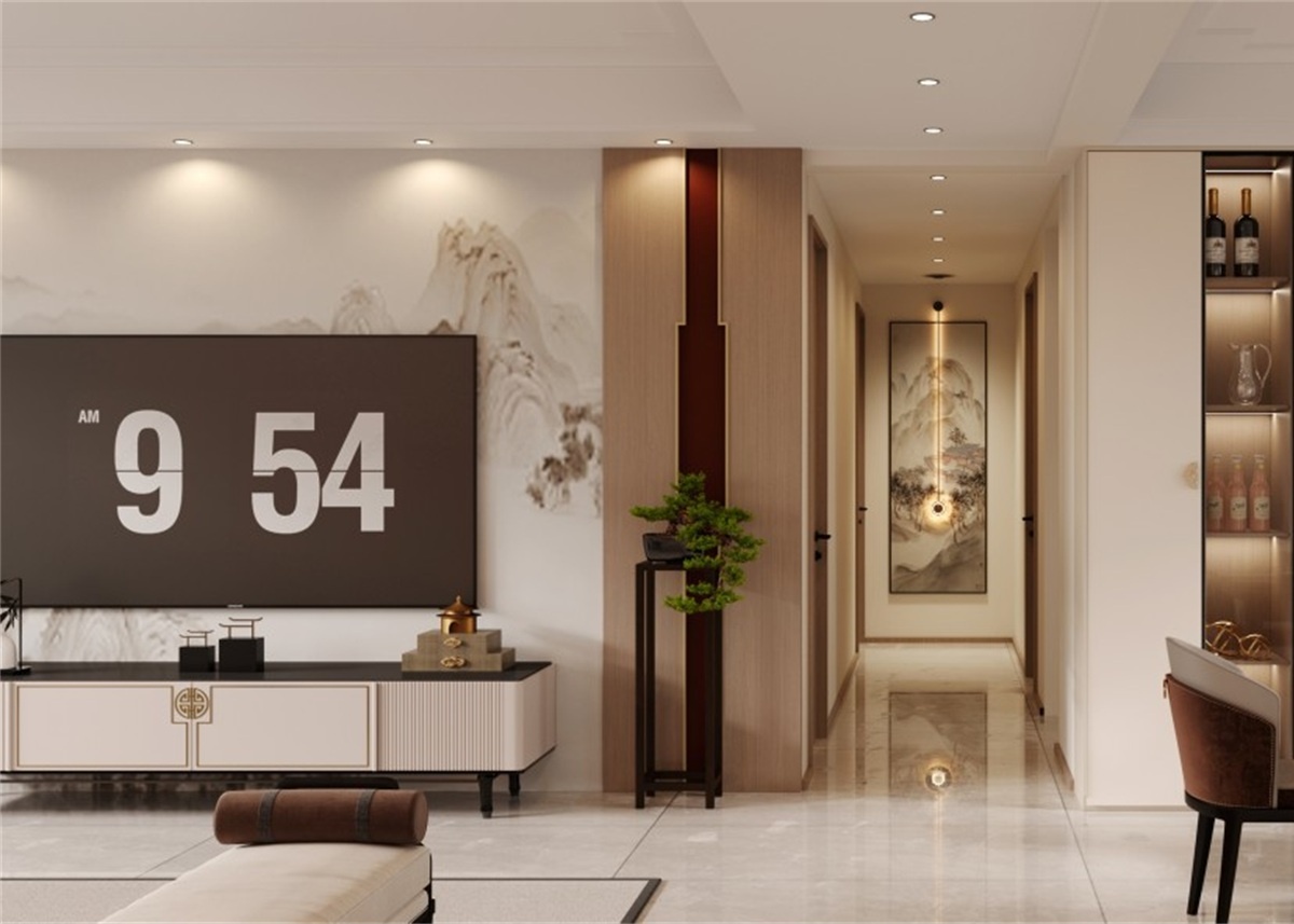 中海華樾185㎡ | 新中式到底有多絕？東方美學(xué)直接拿下一家老?。? title=