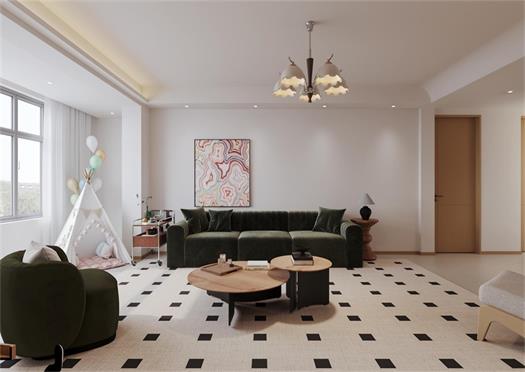 湖畔嘉苑 | 139㎡輕復(fù)古之家，不盲目跟風(fēng)，做生活的主角