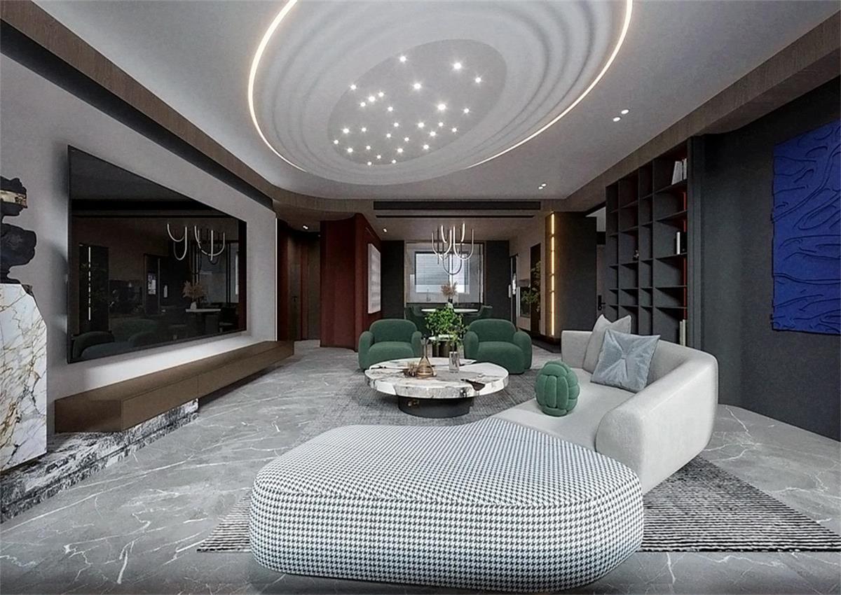 中海九樾143㎡ | 你不敢嘗試的暗黑系混搭風(fēng)，到底有多炫酷？！