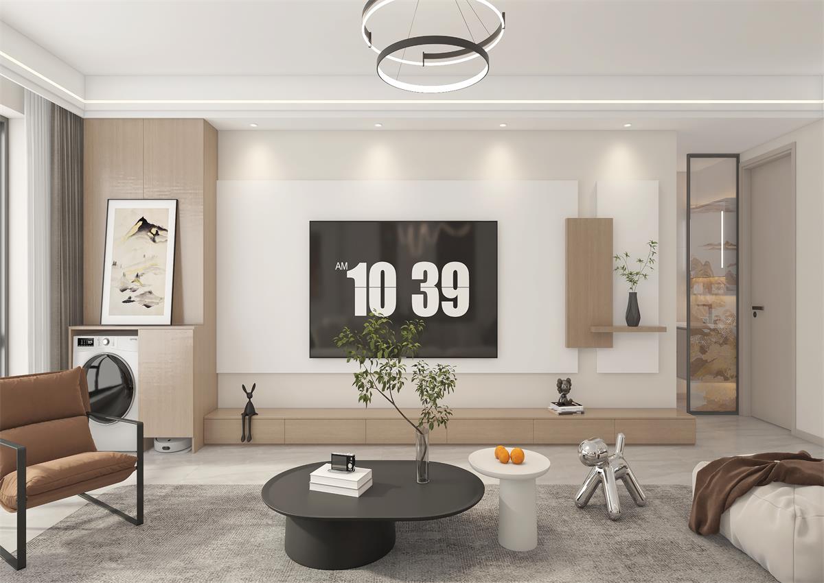 紫辰府128㎡ | 『奶油風』不是刷個大白墻！溫馨、顯大、好打理才是核心！