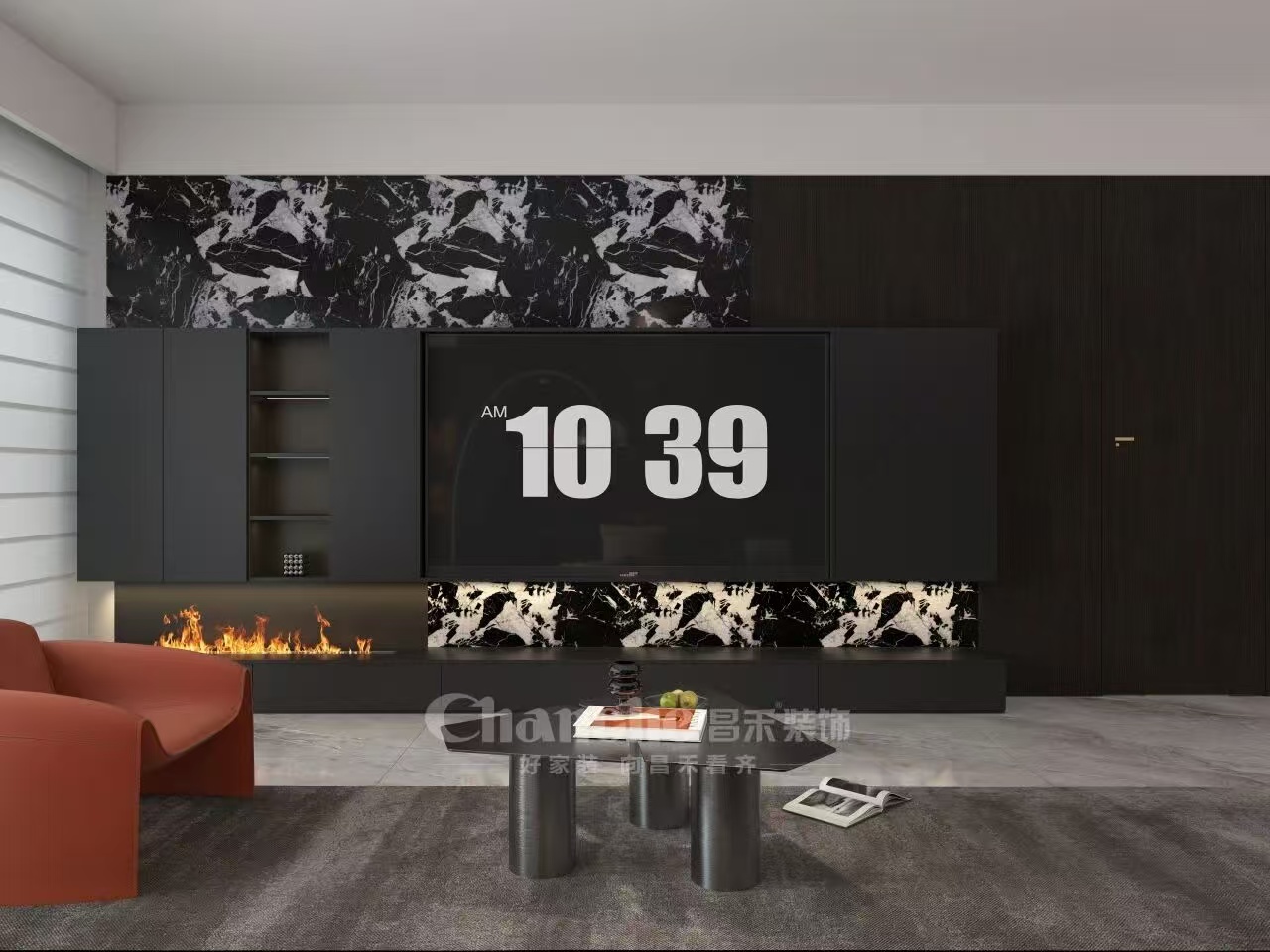 萬科錦曜129㎡ | 當(dāng)初全家都反對的黑色系極簡風(fēng)，幸好我堅(jiān)持到底！