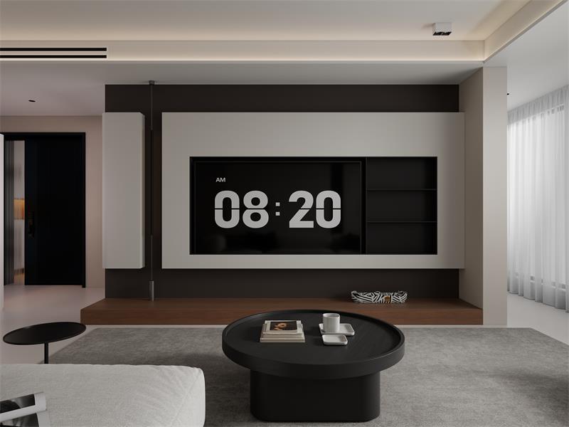 北郡府136㎡ | 不跟風(fēng)、不網(wǎng)紅，這個高智感的意式極簡家，百看不厭！