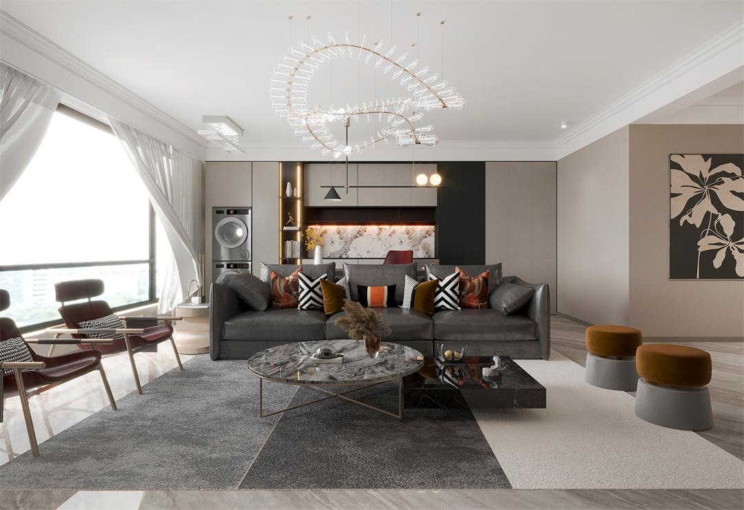 民生北府133㎡ | 沒跟風(fēng)！自己做主裝了現(xiàn)代風(fēng)的家，實用又耐看！