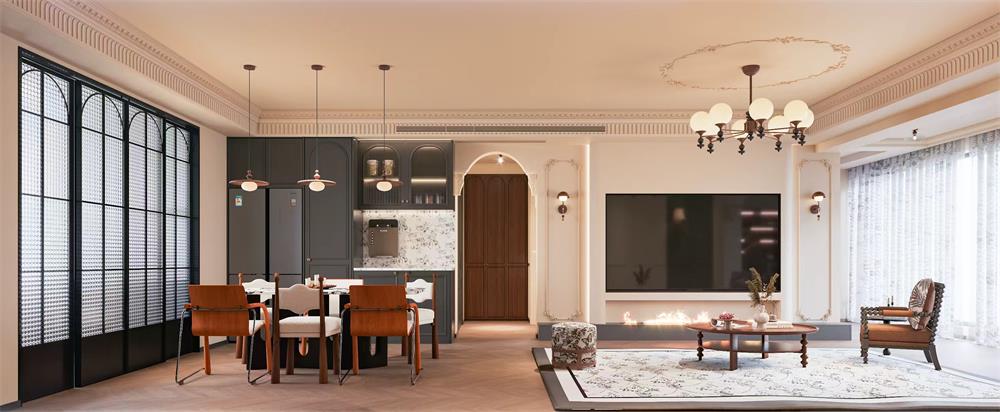 中梁印168㎡ | 絕美法式復(fù)古風(fēng)！二人一貓裝滿日常的松弛與浪漫~