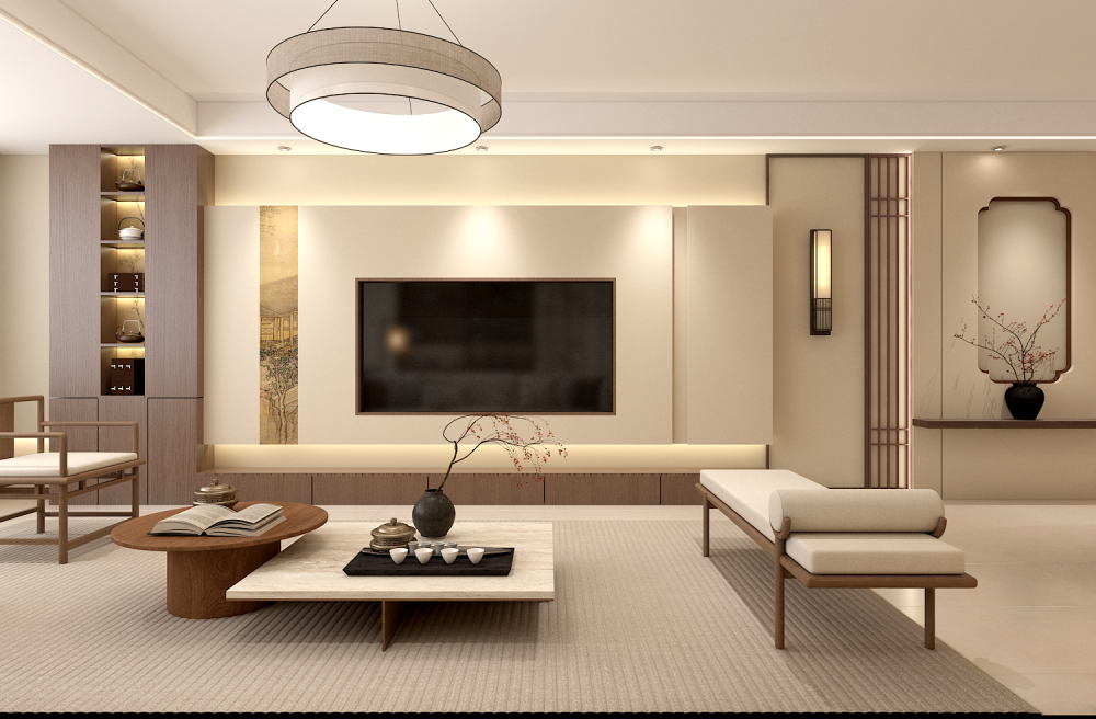 湖光印136㎡ | 宋式美學(xué)的含金量還在上升！直接拿下一家老小