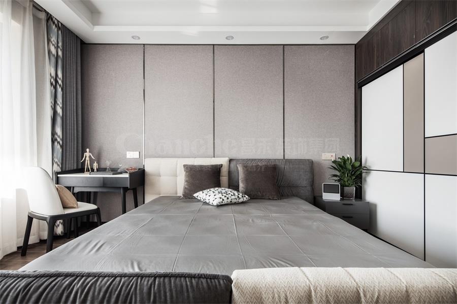 實(shí)景拍攝丨濱河壹號 160㎡現(xiàn)代輕奢裝修實(shí)景圖